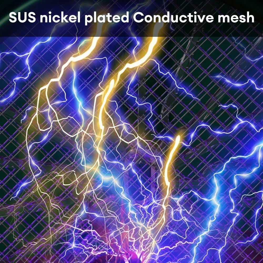 3000 V elektrischer Mückenschläger, Mückenvernichtungslampe, USB wiederaufladbar, faltbar, Mückenschutz, Lampenklatsche, Fliegenklatsche