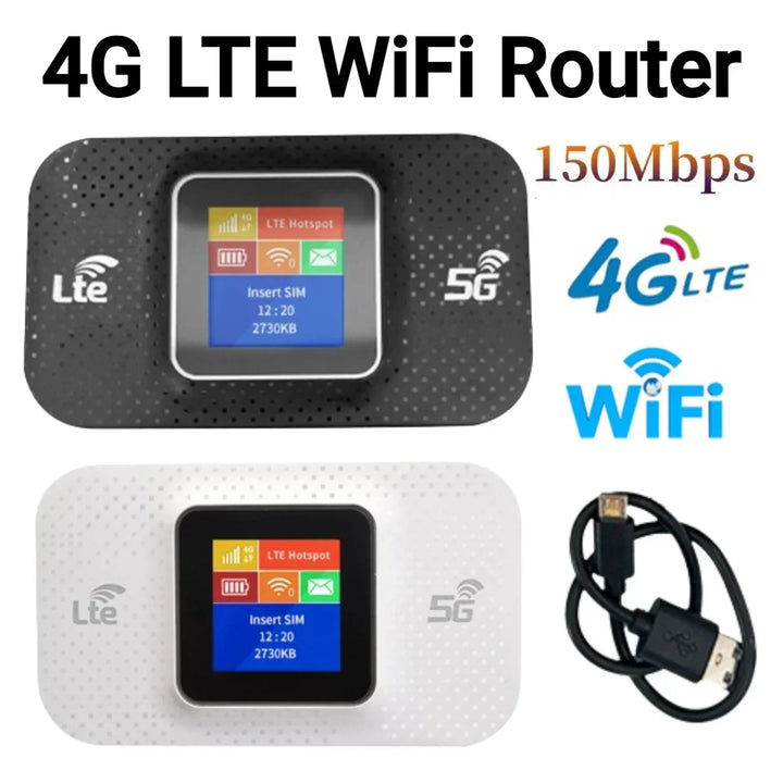 H807Pro 4G LTE Router Wireless Wifi Router 150Mbps Tasche Mifi Modem Sim Karte Slot Mobile Wifi Hotspot 3650mAh für Outdoor Auto